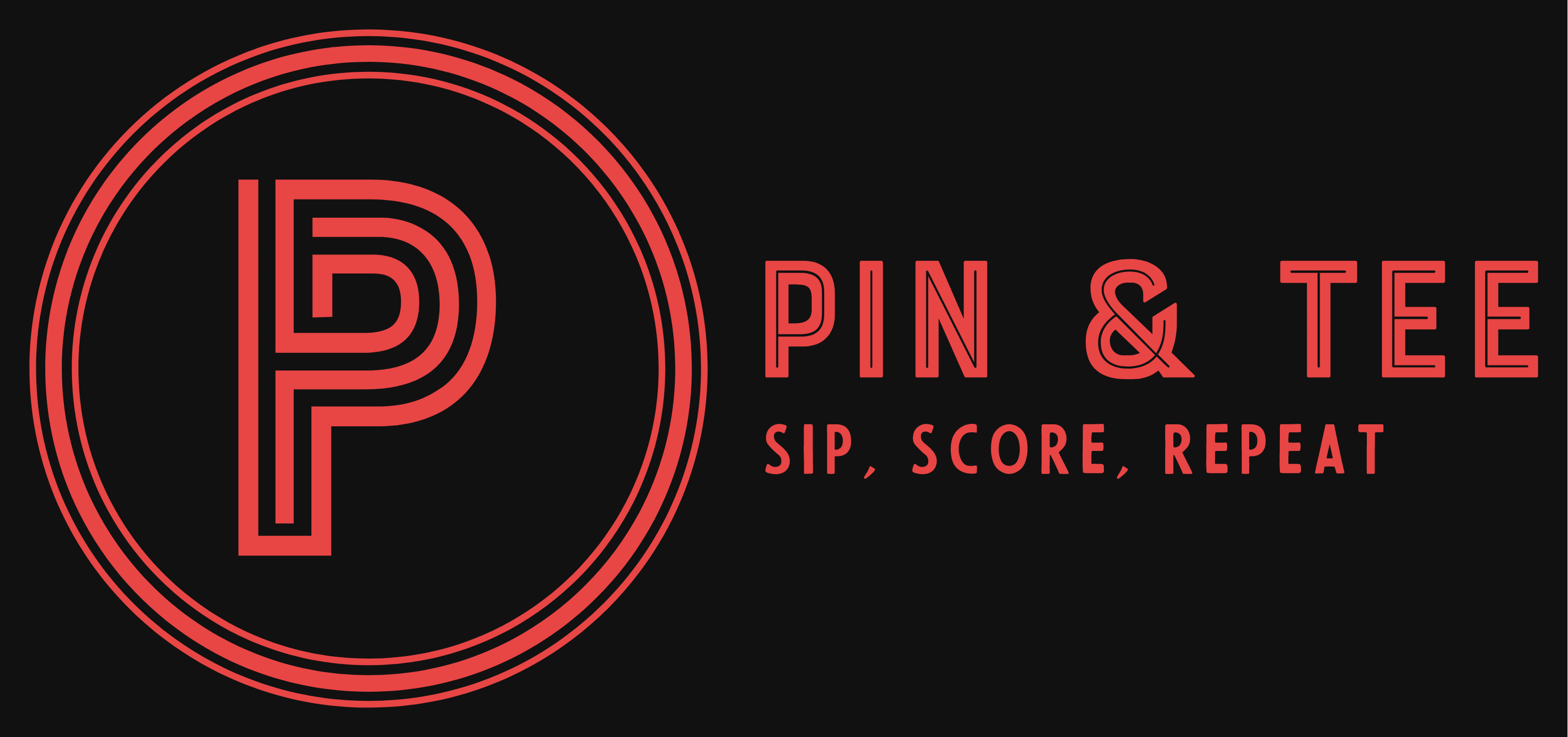 Pin & Tee Bar & Grill logo